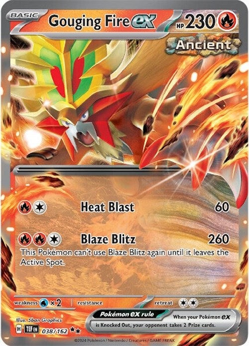 Gouging Fire ex - 038/162 [TEF - 038]