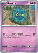 Bronzor 068/162  - Reverse Holofoil SV05 Temporal Forces - Common