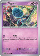 Elgyem 073/162  - Reverse Holofoil SV05 Temporal Forces - Common