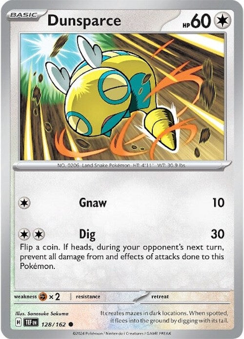 Dunsparce [TEF - 128/162]