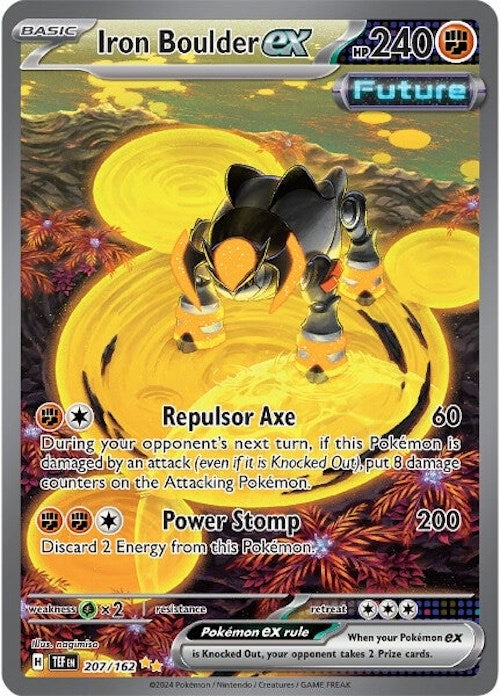 Iron Boulder ex - 207/162 [TEF - 207]