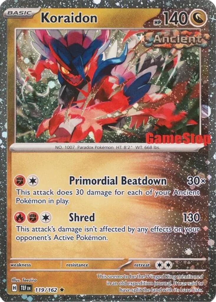 Koraidon (Gamestop Promo) [MCAP - 119/162]