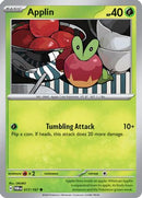 Applin 017/167  - Reverse Holofoil SV06 Twilight Masquerade - Common