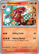 Darmanitan 035/167  - Reverse Holofoil SV06 Twilight Masquerade - Uncommon