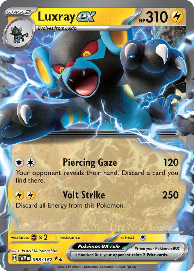 Luxray ex - 068/167 [TWM - 068/167]