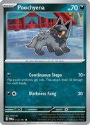 Poochyena 113/167  - Reverse Holofoil SV06 Twilight Masquerade - Common