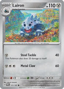 Lairon 121/167  - Reverse Holofoil SV06 Twilight Masquerade - Common