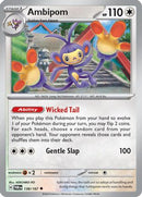 Ambipom 138/167  - Reverse Holofoil SV06 Twilight Masquerade - Uncommon