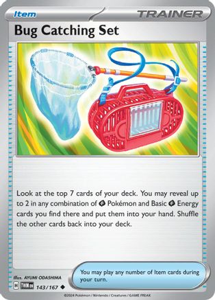 Bug Catching Set 143/167  SV06 Twilight Masquerade - Uncommon