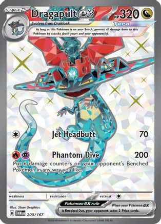 Dragapult ex 200/167 - Holofoil SV06 Twilight Masquerade