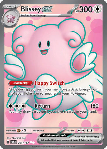 Blissey ex - 201/167 [TWM - 201/167]