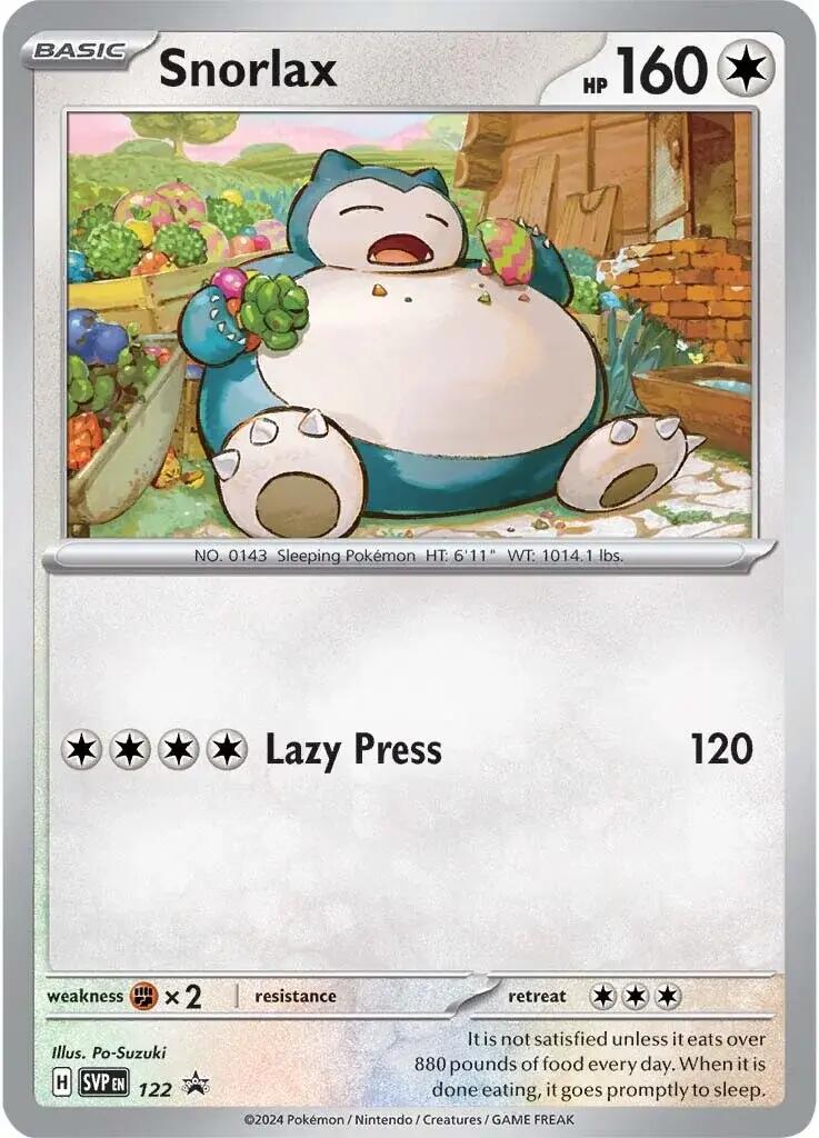 Snorlax - 122 [SVP - 122]