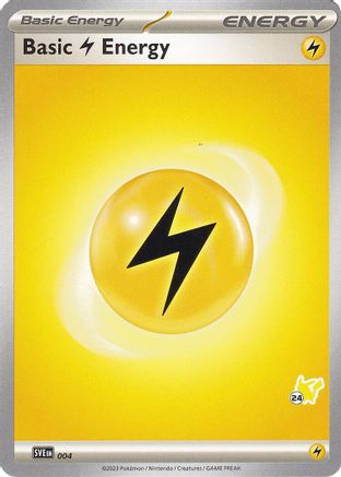 Basic Lightning Energy 004  Battle Academy 2024 - Common