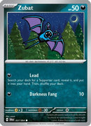 Zubat 027/064  - Reverse Holofoil SV Shrouded Fable - Common