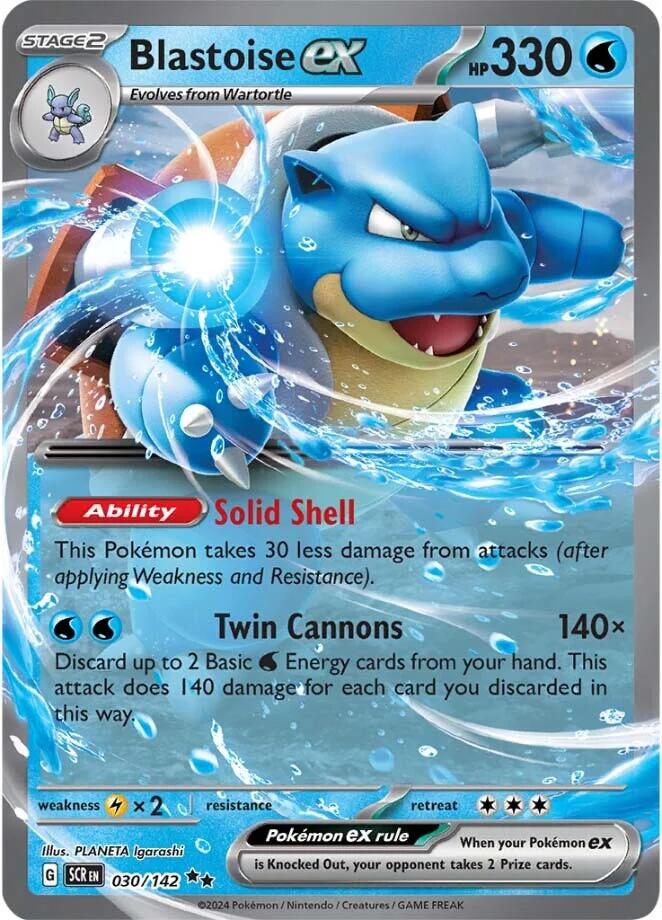 Blastoise ex [SV07 - 030/142]