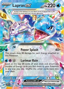Lapras ex 032/142  - Holofoil SV07 Stellar Crown - Double Rare