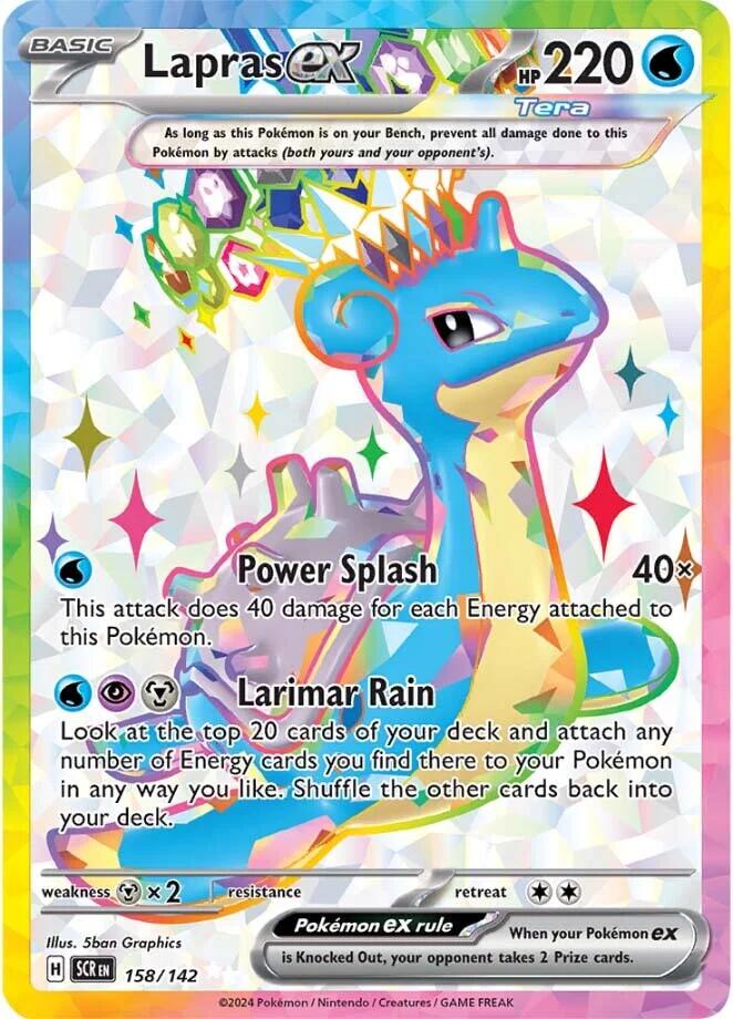 Lapras ex - 158/142 [SV07 - 158/142]