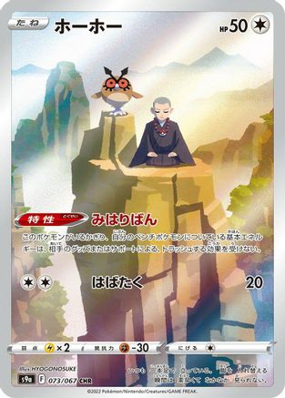 Hoothoot - 073/067 (073/067) - S9a Battle Region