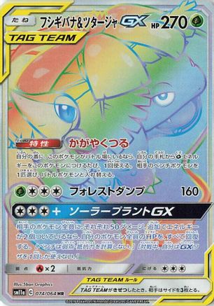 Venusaur & Snivy GX - 074/064 (074/064) - SM11a Remix Bout