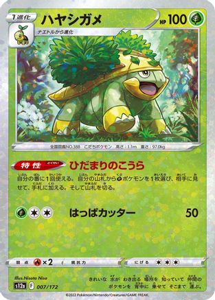 Grotle (Mirror Holofoil) (007/172) - S12a VSTAR Universe