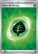 Basic Grass Energy 009  - Holofoil SVE Scarlet & Violet Energies - Common