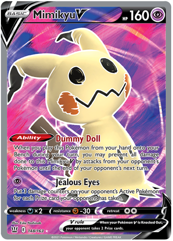 Mimikyu V (148/163) [Sword & Shield: Battle Styles]