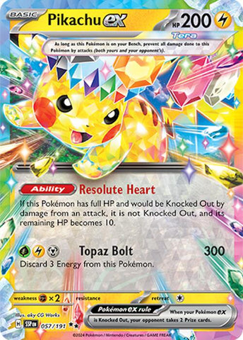 Pikachu ex - 057/191 [SSP - 057/191]