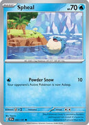 Spheal 043/191  - Reverse Holofoil SV08 Surging Sparks - Common