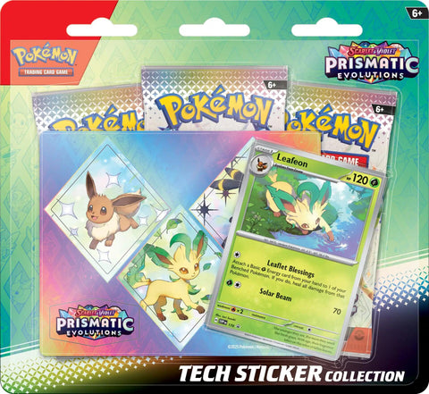 Prismatic Evolutions Tech Sticker Collection [Leafeon] [PRE - 000]