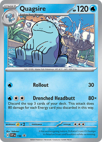 Quagsire - 156 [SVP - 156]