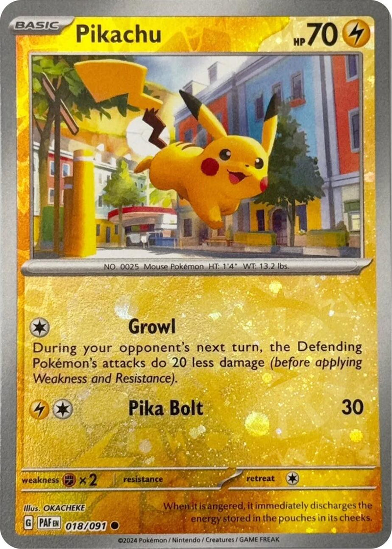 Pikachu - 018/091 (Reverse Cosmos Holo) [MCAP - 018/091]