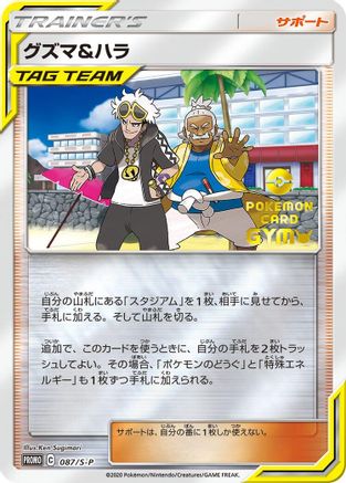 Guzma & Hala - 087/S-P (087/S-P) - SP Sword  Shield Promos