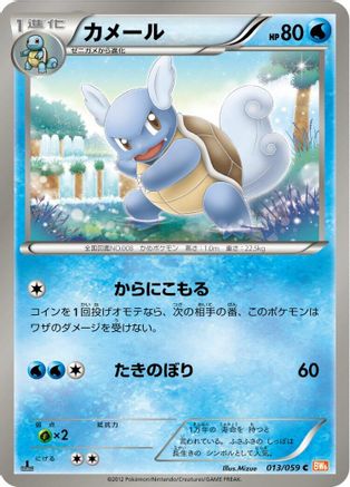 Wartortle (013/059) - BW6 Cold Flare