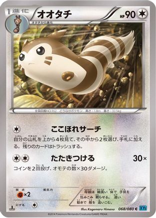 Furret (068/080) - XY2 Wild Blaze