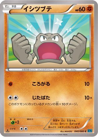Geodude (040/080) - XY2 Wild Blaze