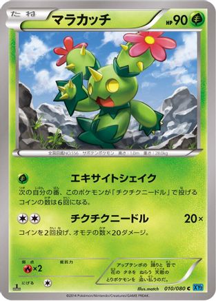 Maractus (010/080) - XY2 Wild Blaze