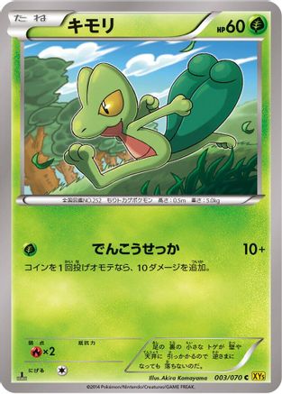 Treecko (003/070) - XY5Bg Gaia Volcano
