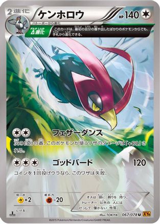Unfezant - 067/078 (067/078) - XY6 Emerald Break