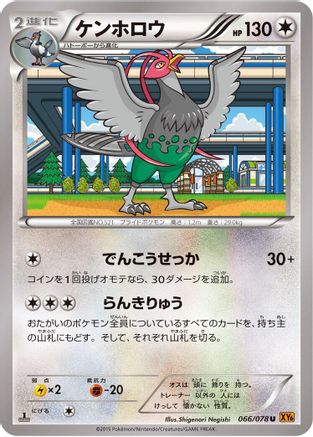Unfezant - 066/078 (066/078) - XY6 Emerald Break