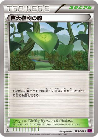 Forest of Giant Plants (079/081) - XY7 Bandit Ring