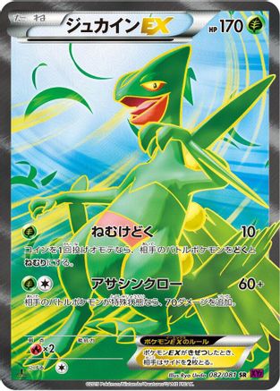 Sceptile EX - 082/081 (082/081) - XY7 Bandit Ring