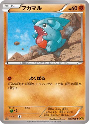 Gible (049/080) - XY9 Rage of the Broken Heavens