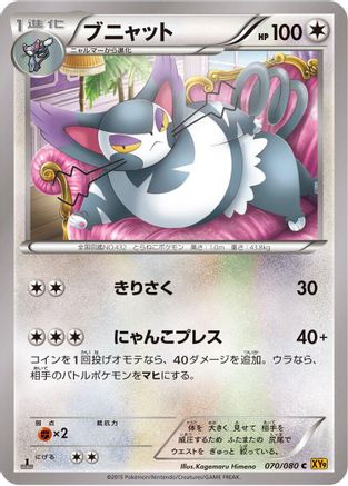 Purugly (070/080) - XY9 Rage of the Broken Heavens
