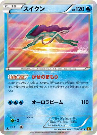 Suicune (020/080) - XY9 Rage of the Broken Heavens