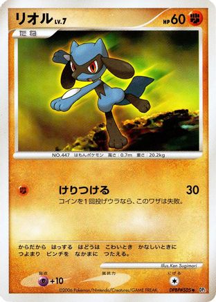 Riolu  - DP1 SpaceTime Creation