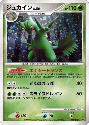 Sceptile (005/092) - Intense Fight in the Destroyed Sky
