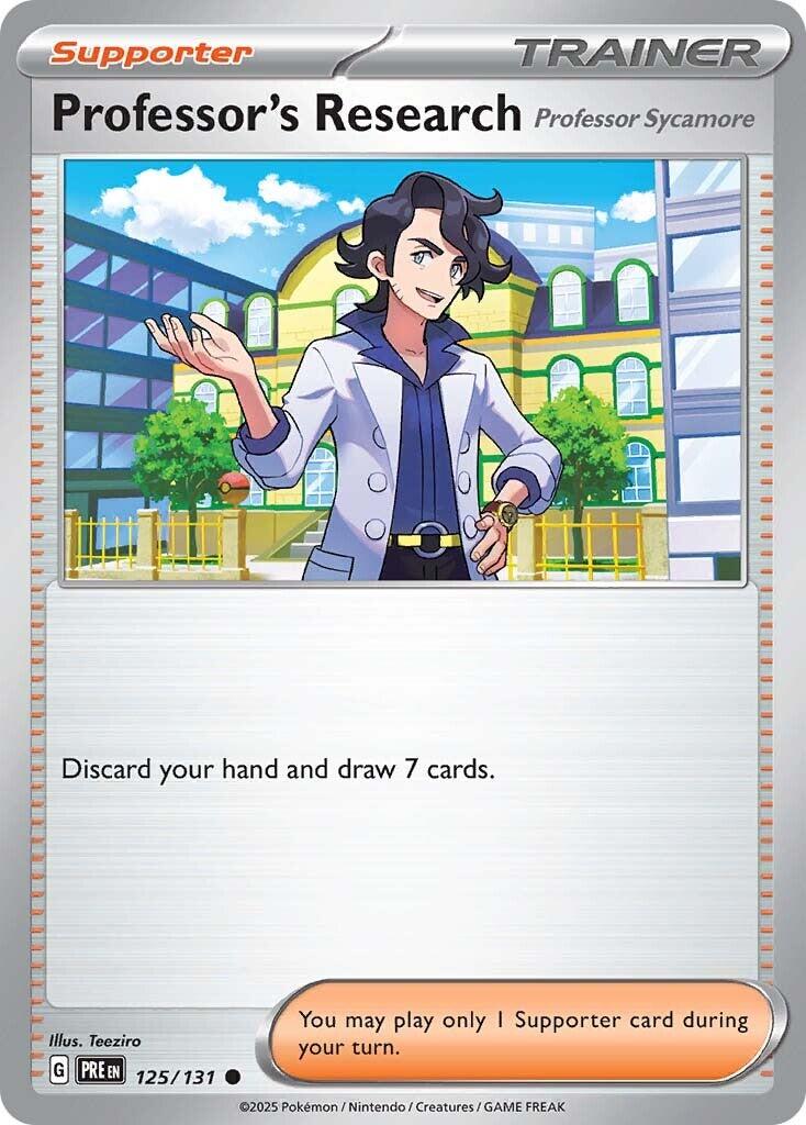 Professor's Research [Professor Sycamore] [PRE - 125]