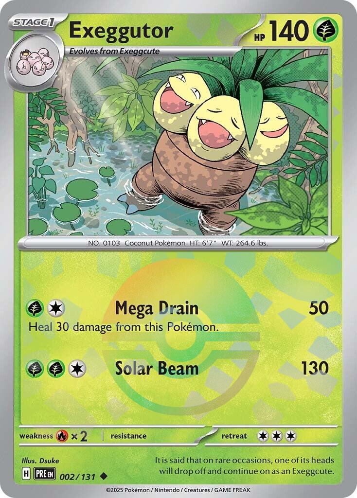 Exeggutor (Poke Ball Pattern) [PRE - 002/131]