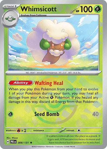 Whimsicott (Poke Ball Pattern) [PRE - 008/131]
