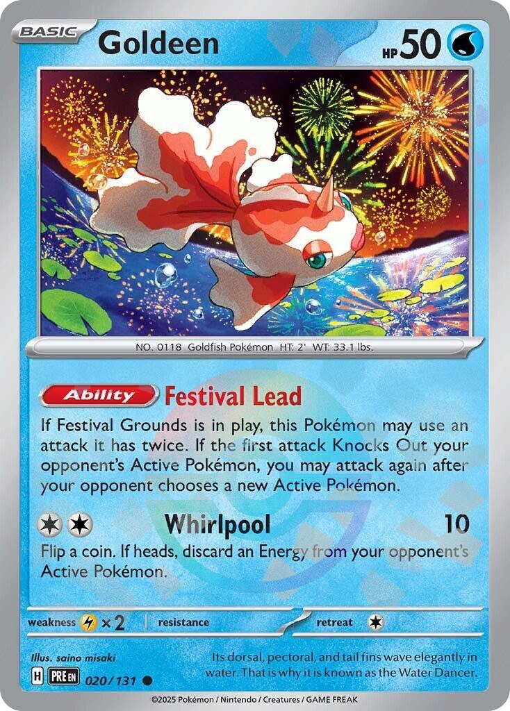 Goldeen (Poke Ball Pattern) [PRE - 020/131]